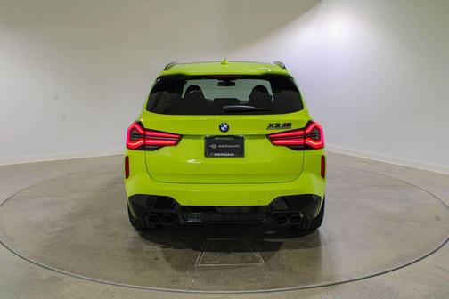 Yellow 2024 BMW X3 M AWD