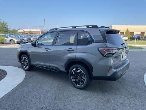 Riverrock Green 2025 Subaru Forester Hybrid Limited