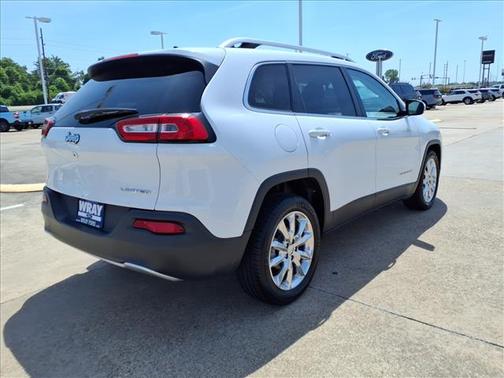 Bright White Clearcoat 2017 Jeep Cherokee Limited