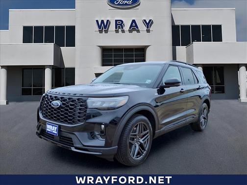 Agate Black Metallic 2026 Ford Explorer ST-Line