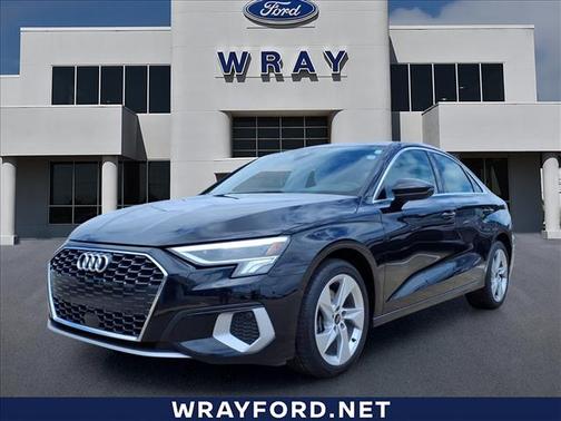 Black 2024 Audi A3 Premium