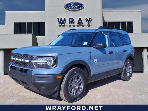 Azure Gray Metallic Tri-Coat 2025 Ford Bronco Sport Big Bend SUV