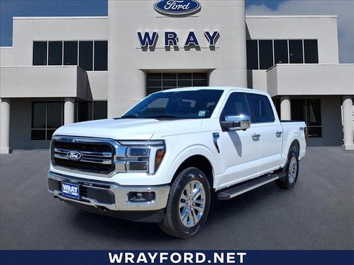 Star White Metallic Tri-Coat 2026 Ford F-150 Lariat