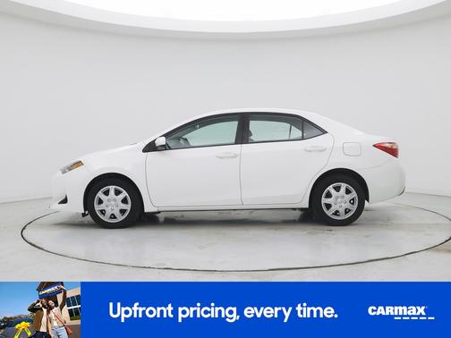 White 2019 Toyota Corolla LE
