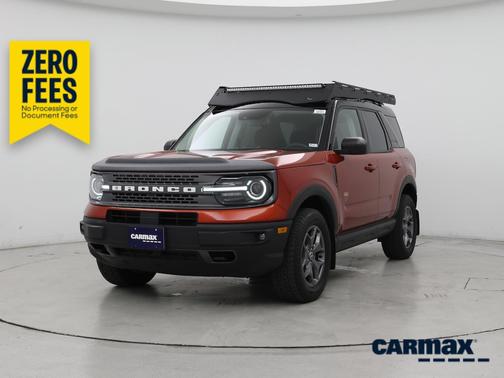 Red 2022 Ford Bronco Sport Badlands