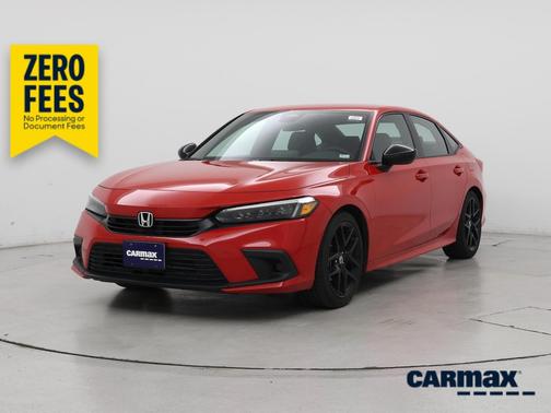 Red 2024 Honda Civic Sport