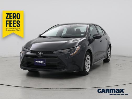 Black 2025 Toyota Corolla LE