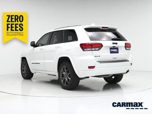 White 2021 Jeep Grand Cherokee 80th Anniversary