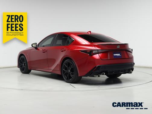 Red 2025 Lexus IS 500 F-Sport Performance Premium
