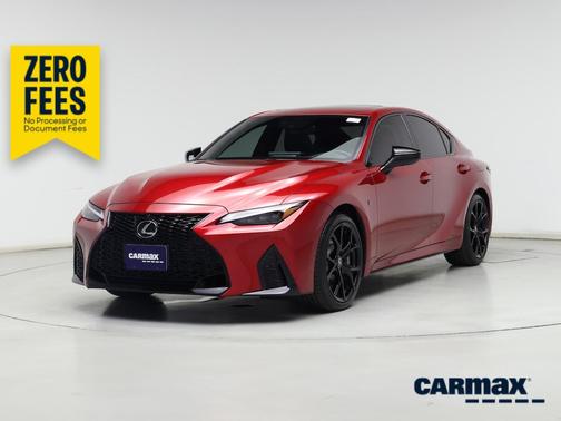 Red 2025 Lexus IS 500 F-Sport Performance Premium
