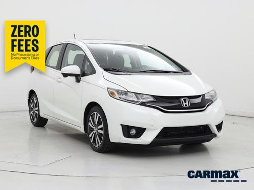White 2017 Honda Fit EX