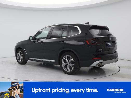 Black 2023 BMW X3 XDrive30i