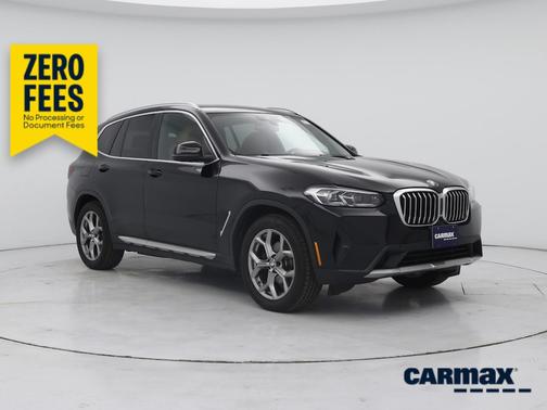 Black 2023 BMW X3 XDrive30i