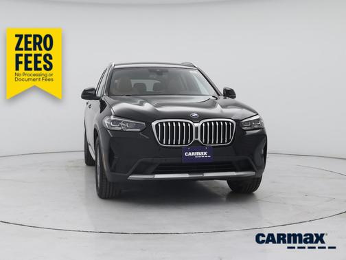 Black 2023 BMW X3 XDrive30i
