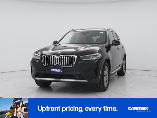 Black 2023 BMW X3 XDrive30i
