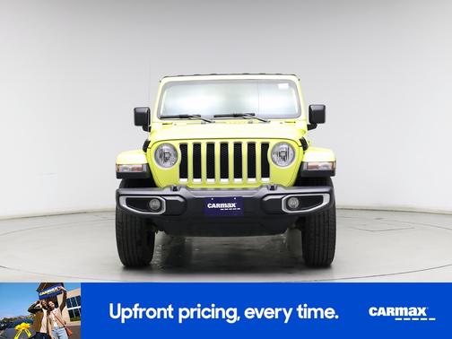 Yellow 2022 Jeep Wrangler Unlimited Sahara