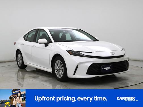 White 2025 Toyota Camry LE