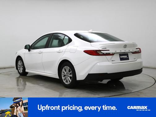 White 2025 Toyota Camry LE