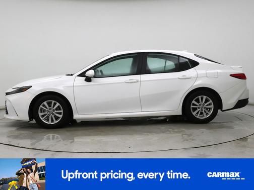 White 2025 Toyota Camry LE