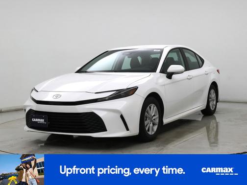 White 2025 Toyota Camry LE