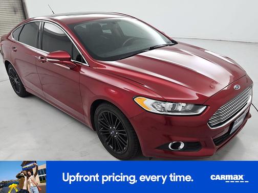 Burgundy 2016 Ford Fusion SE