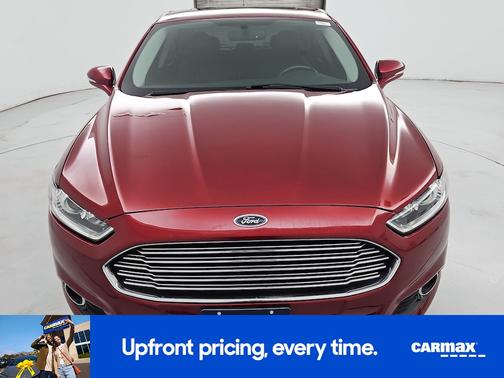 Burgundy 2016 Ford Fusion SE