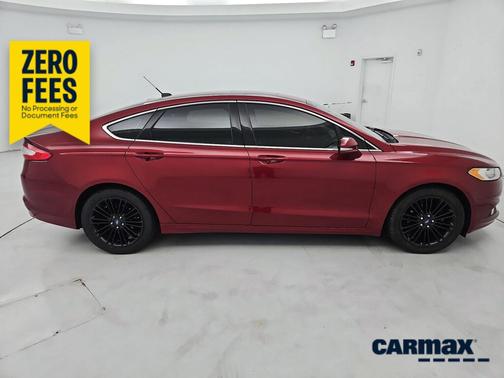Burgundy 2016 Ford Fusion SE