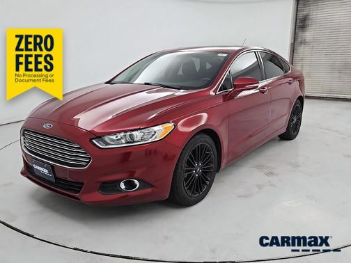 Burgundy 2016 Ford Fusion SE
