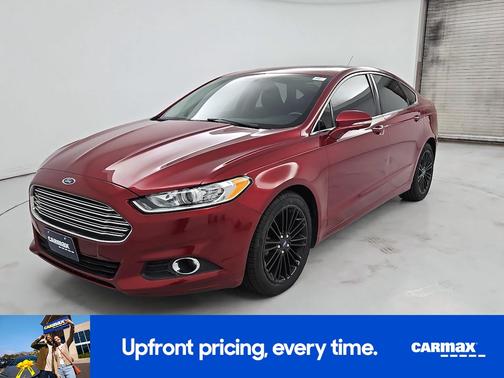 Burgundy 2016 Ford Fusion SE