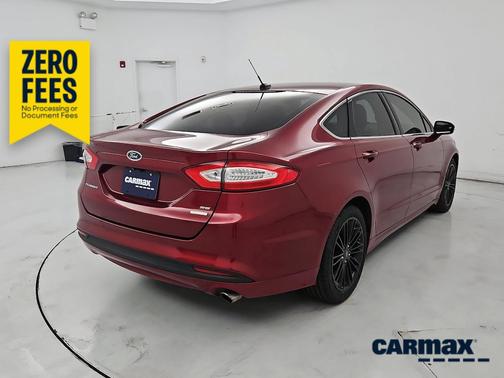 Burgundy 2016 Ford Fusion SE