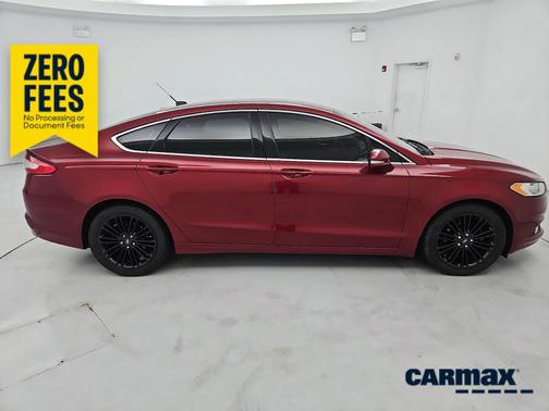 Burgundy 2016 Ford Fusion SE