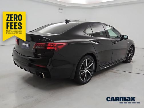Black 2018 Acura TLX SH-AWD A-Spec