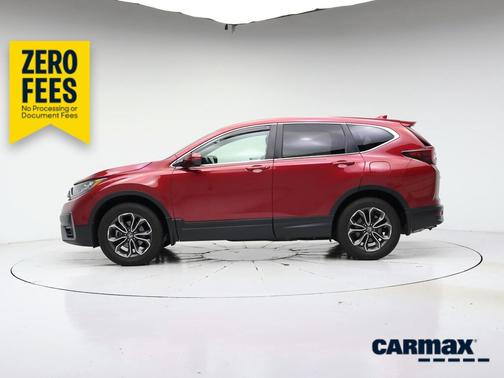 Red 2021 Honda CR-V EX-L