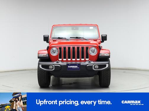 Red 2021 Jeep Wrangler Unlimited Sahara