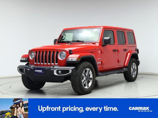 Red 2021 Jeep Wrangler Unlimited Sahara