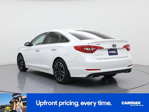 White 2016 Hyundai SONATA Sport