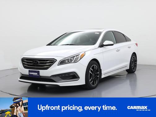 White 2016 Hyundai SONATA Sport
