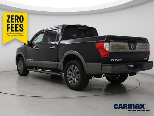 Black 2019 Nissan Titan Platinum Reserve