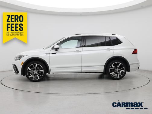 White 2022 Volkswagen Tiguan SEL R-Line