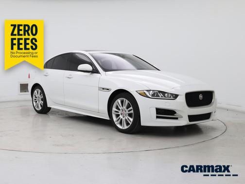 White 2018 Jaguar XE R-Sport