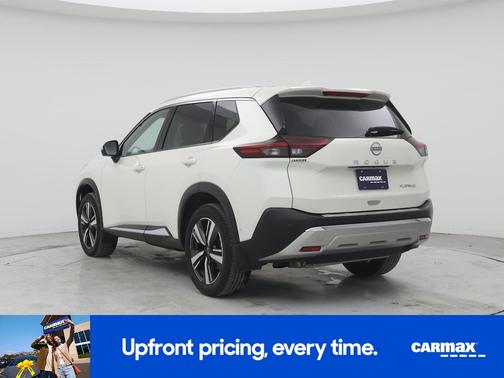 White 2023 Nissan Rogue Platinum