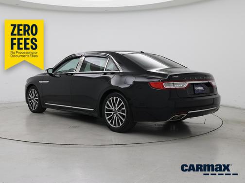 Black 2017 Lincoln Continental Select