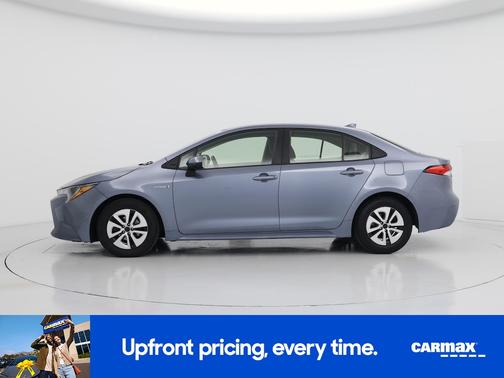 Blue 2021 Toyota Corolla Hybrid LE