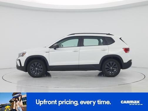 White 2022 Volkswagen Taos S