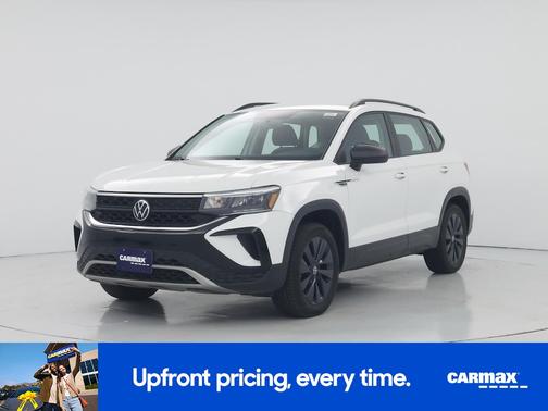 White 2022 Volkswagen Taos S