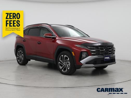 Red 2025 Hyundai TUCSON Limited