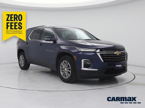 Blue 2023 Chevrolet Traverse LT Cloth