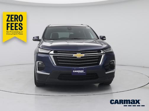 Blue 2023 Chevrolet Traverse LT Cloth