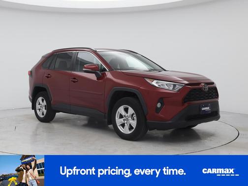 Red 2021 Toyota RAV4 XLE