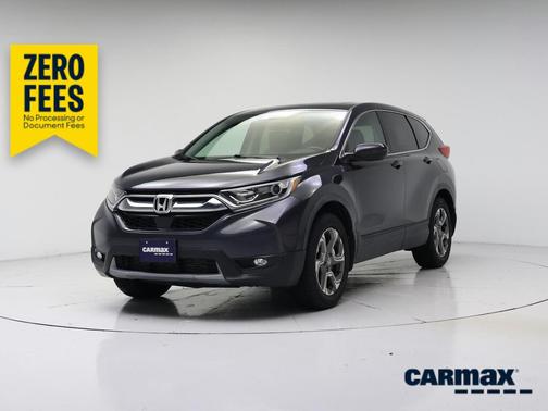 Blue 2017 Honda CR-V EX-L